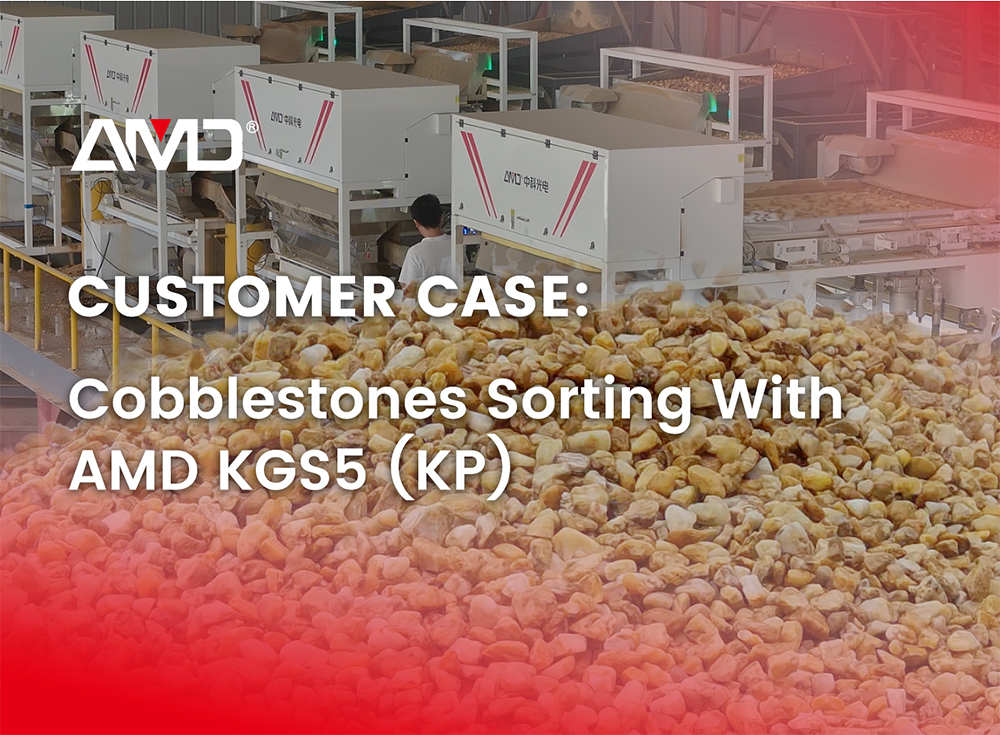دراسة حالة فرز الحصى باستخدام AMD® KGS5 (KP)