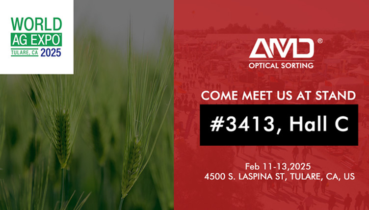 سيتم عرض الفرز البصري AMD® في World Ag Expo 2025